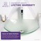 Anzzi Magician Deco-Glass Vessel Sink in Lustrous Frosted LS-AZ8127 - alternate 10